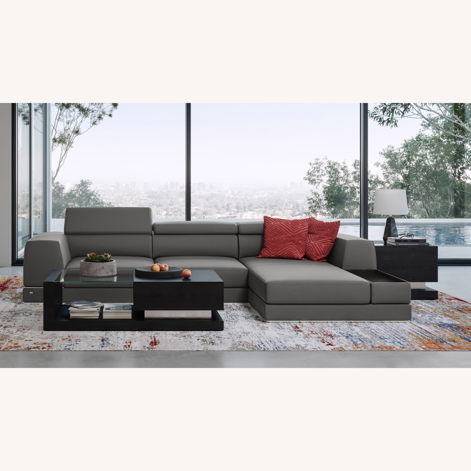Zuri Encore Sectional Slate - image-11