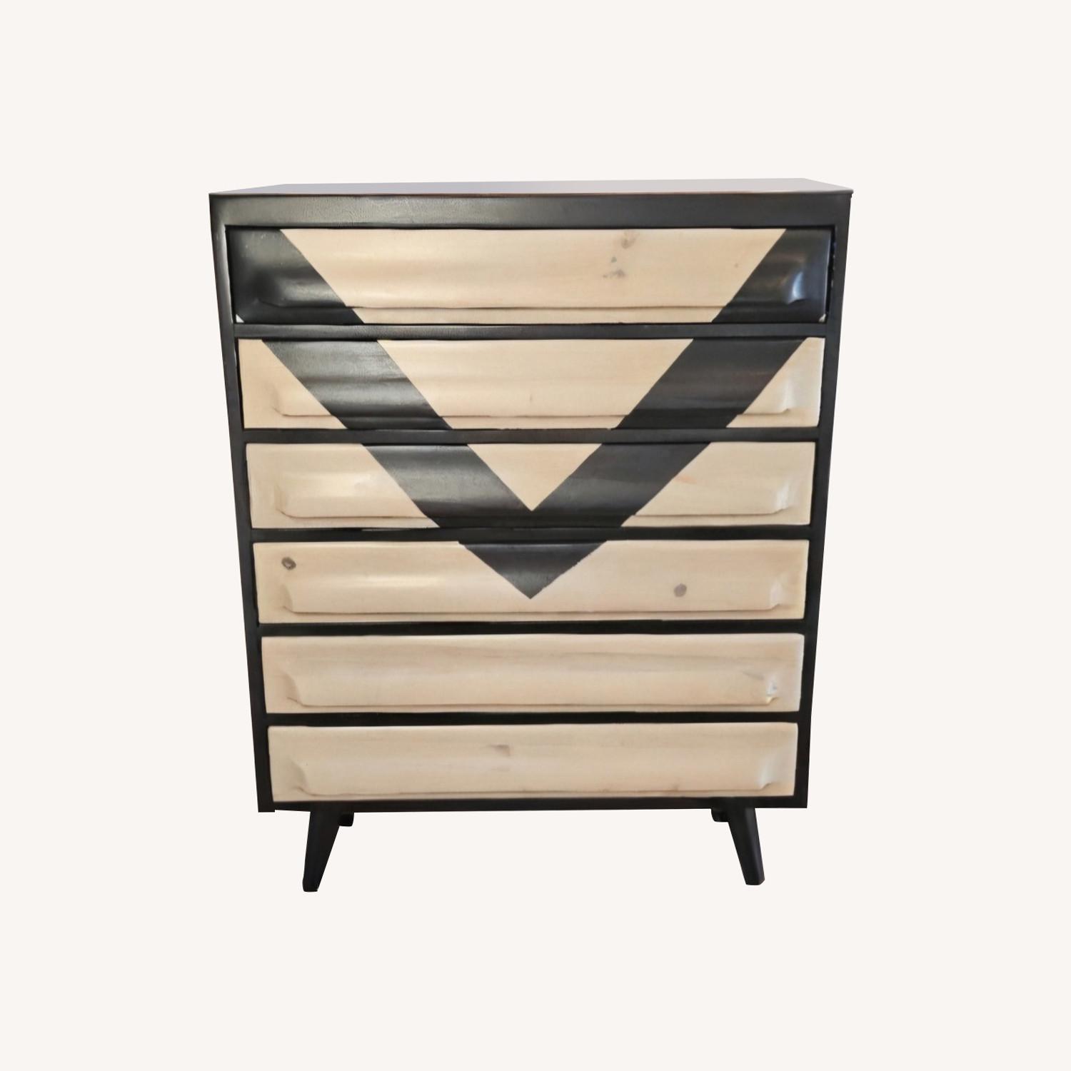  MCM Tallboy Dresser by Franklin Shockey - image-0