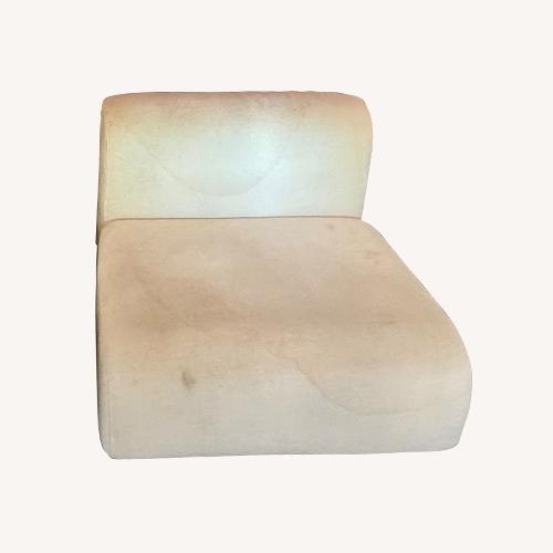 Used Knoll Slipper Chairs Fabric by Rose Uniacke for sale on AptDeco