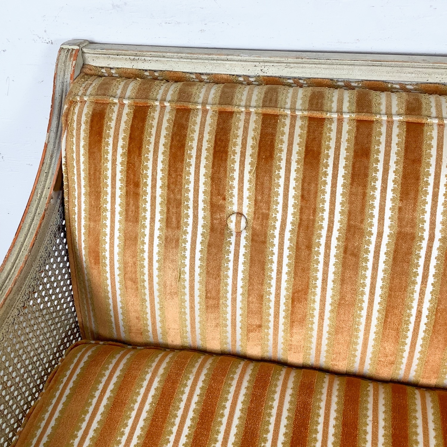 Vintage Louis XVI Style Settee Sofa - image-5