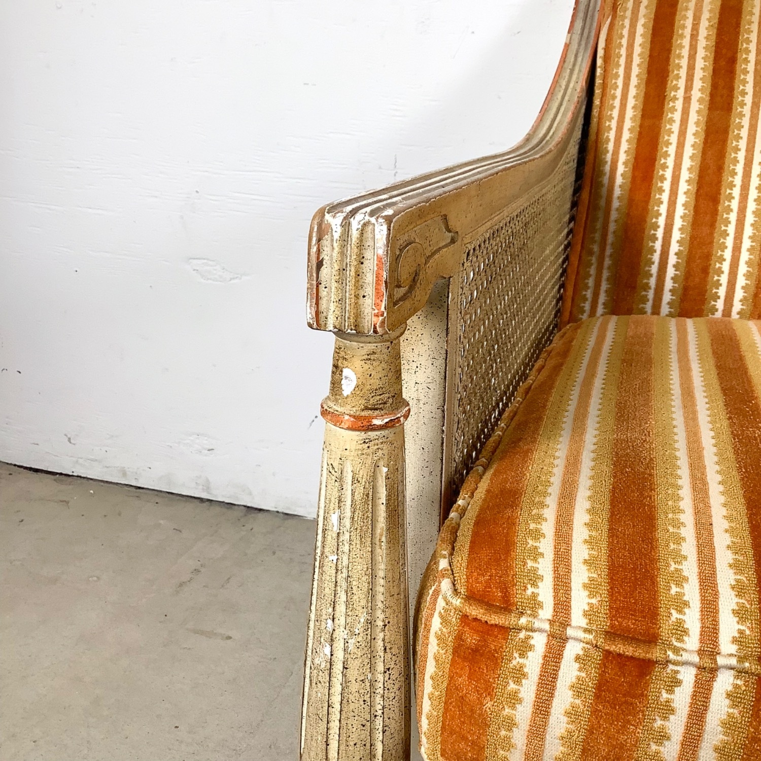 Vintage Louis XVI Style Settee Sofa - image-21