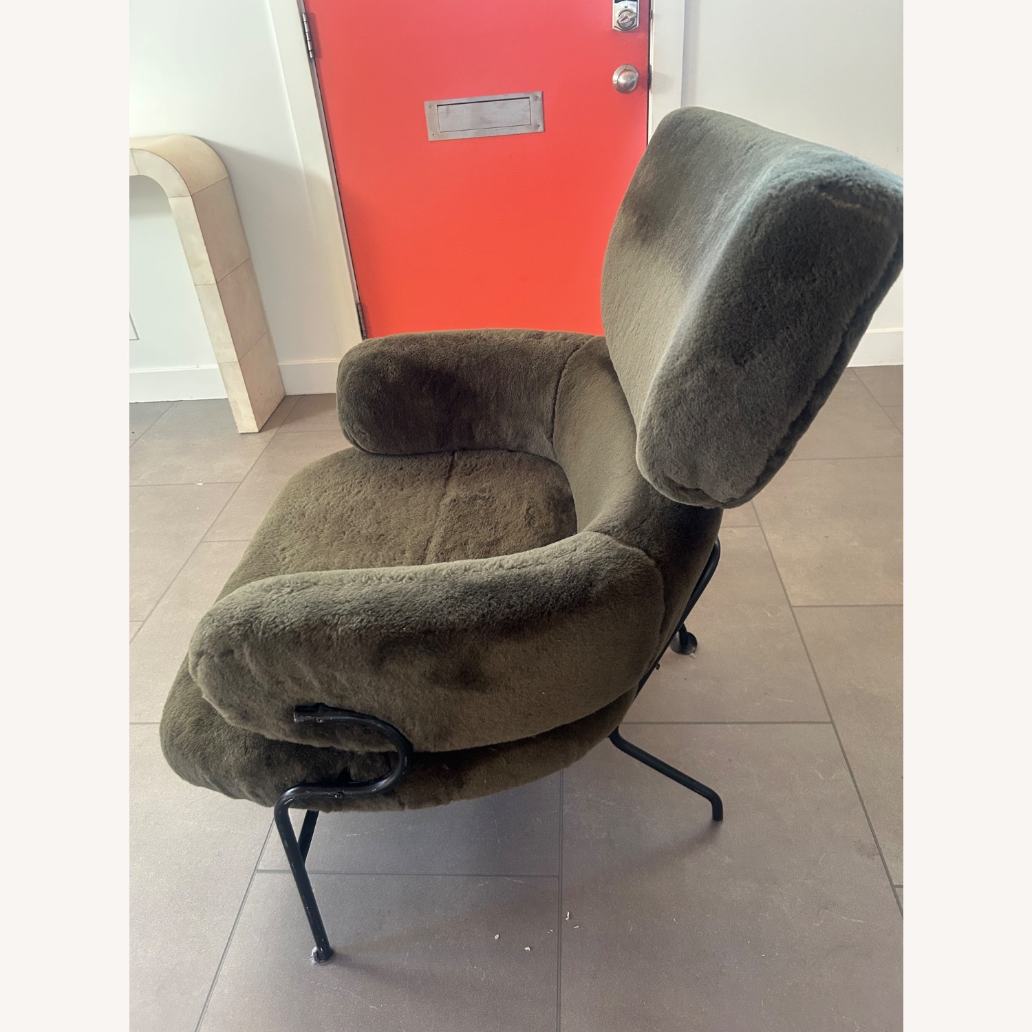 Green Accent Chair - image-4