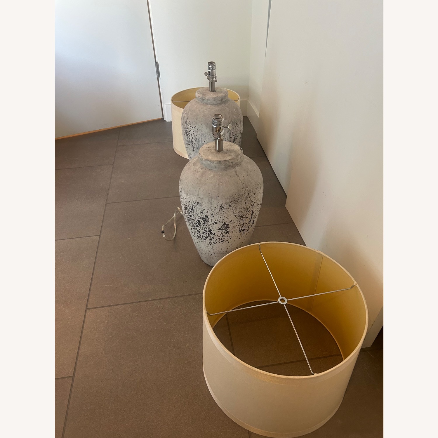 Light Gray Table Lamps - image-3