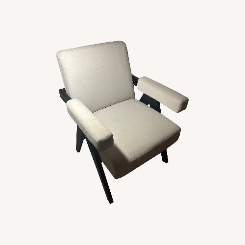 Used White Armchairs for sale on AptDeco