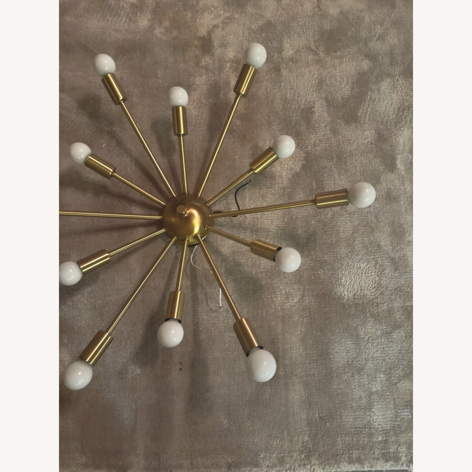 Gold Metal Wall Lamp - image-3