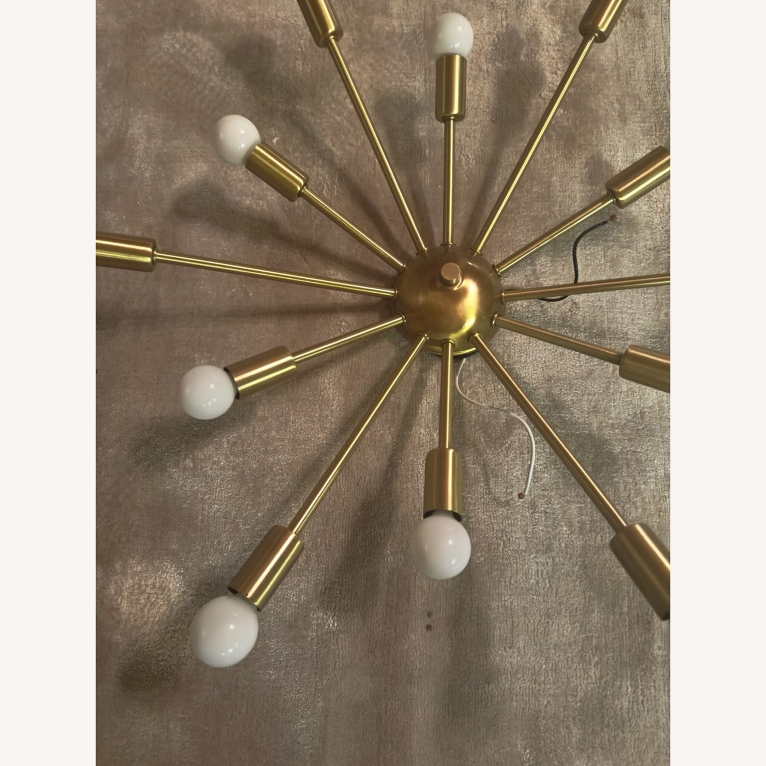 Gold Metal Wall Lamp - image-2
