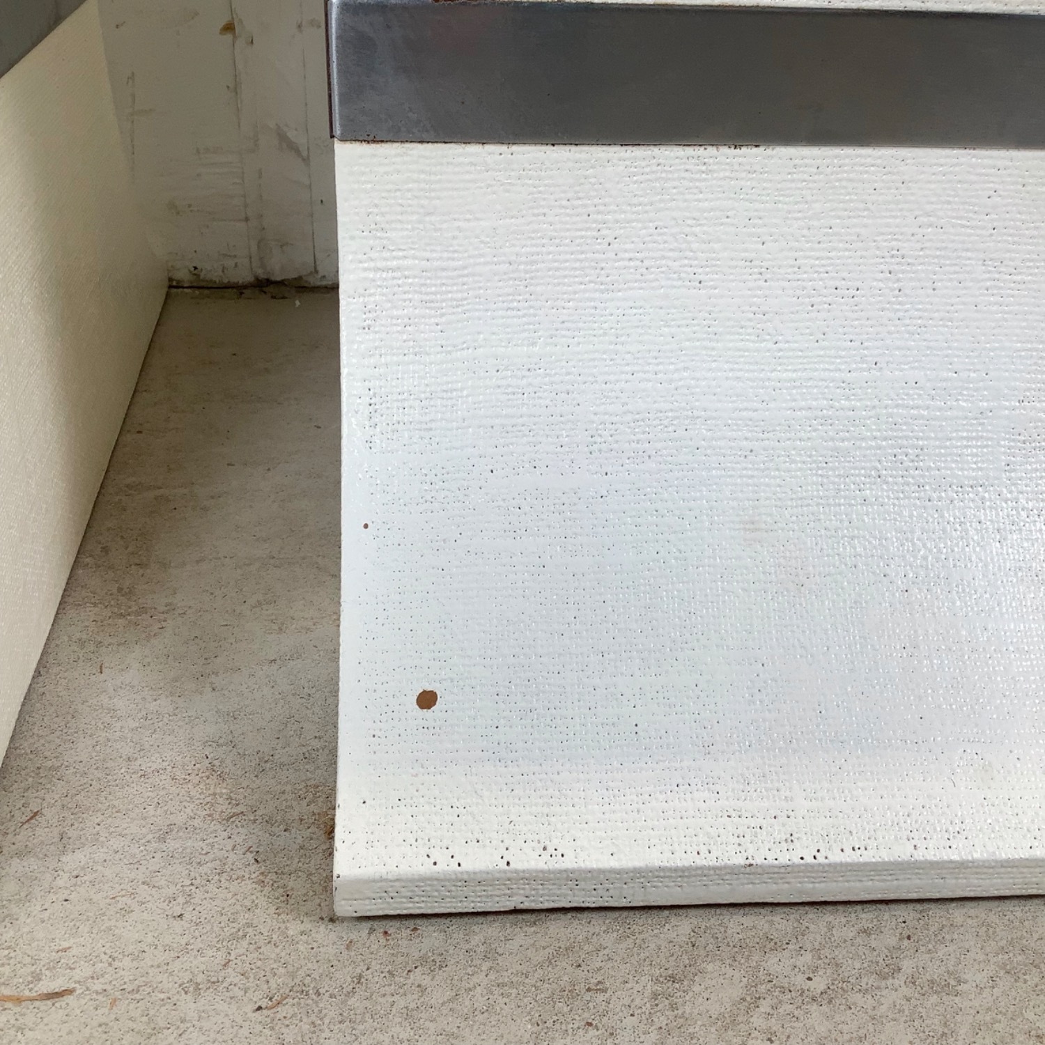 Pair of Sculptural Grasscloth Hourglass Pedestals - image-11