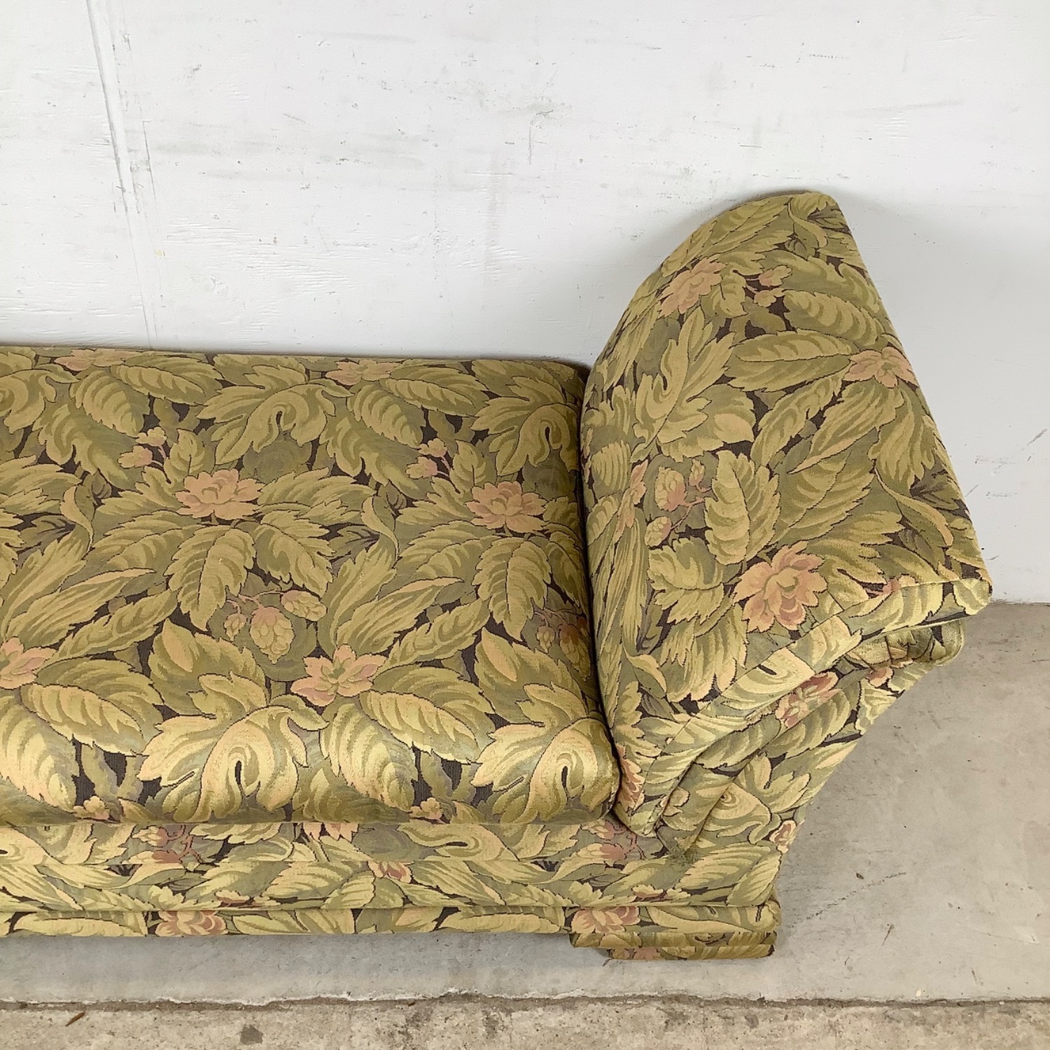 Vintage Botanical Rolled-Arm Bench - image-15