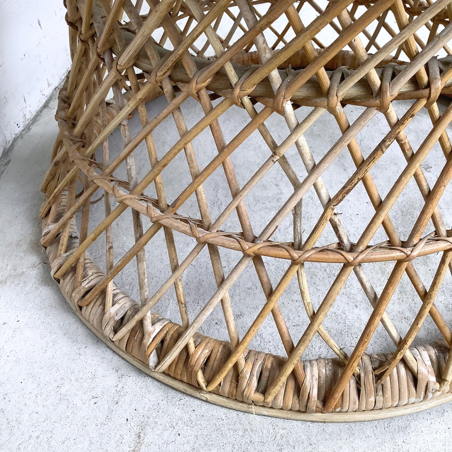 Boho Coastal Rattan Accent Table - image-15