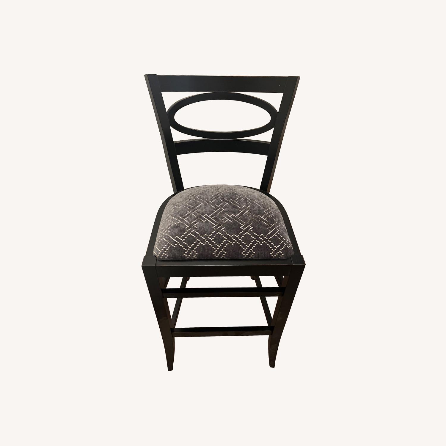 Arhaus Stella Black Barstool Black Dining Chairs - image-0