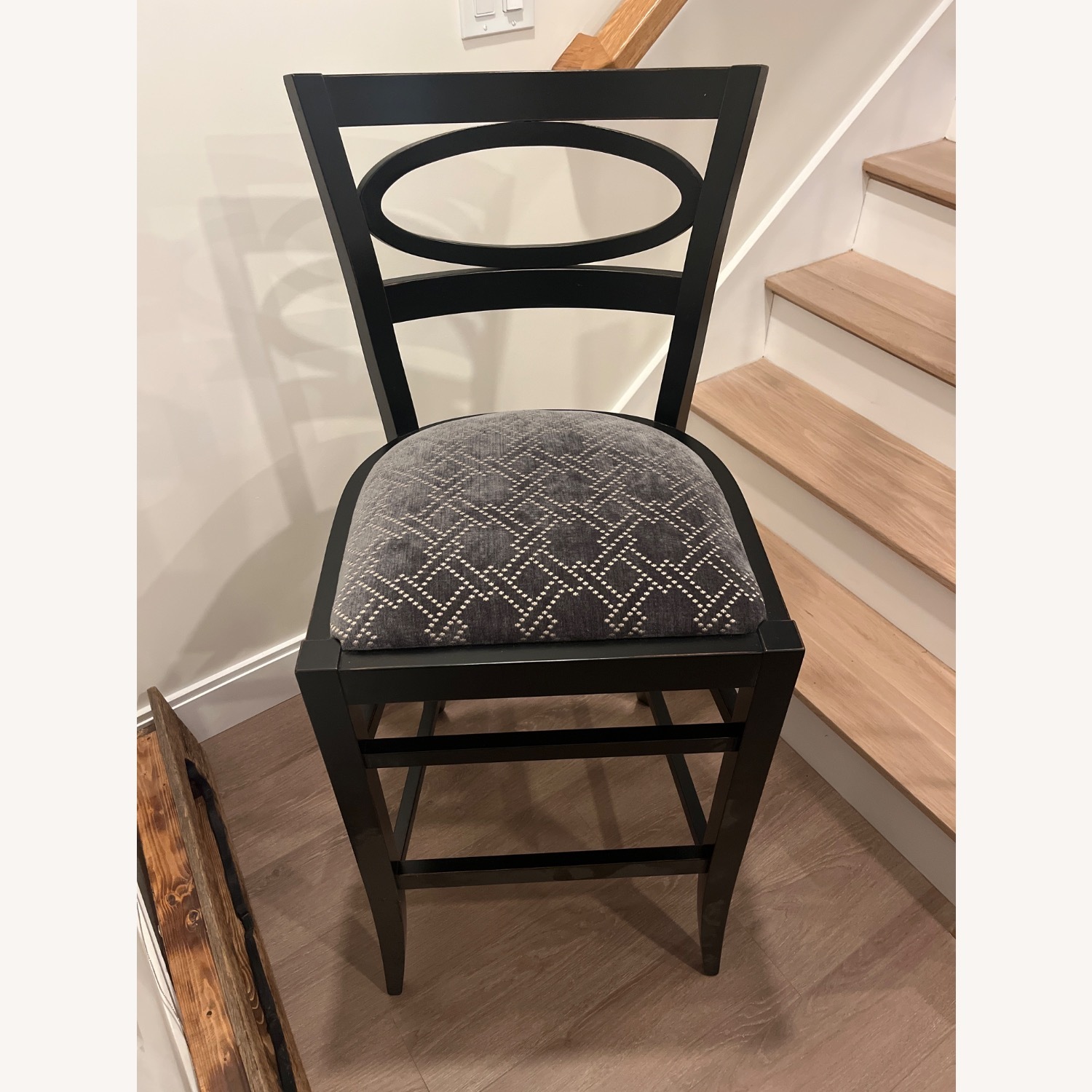 Arhaus Stella Black Barstool Black Dining Chairs - image-4