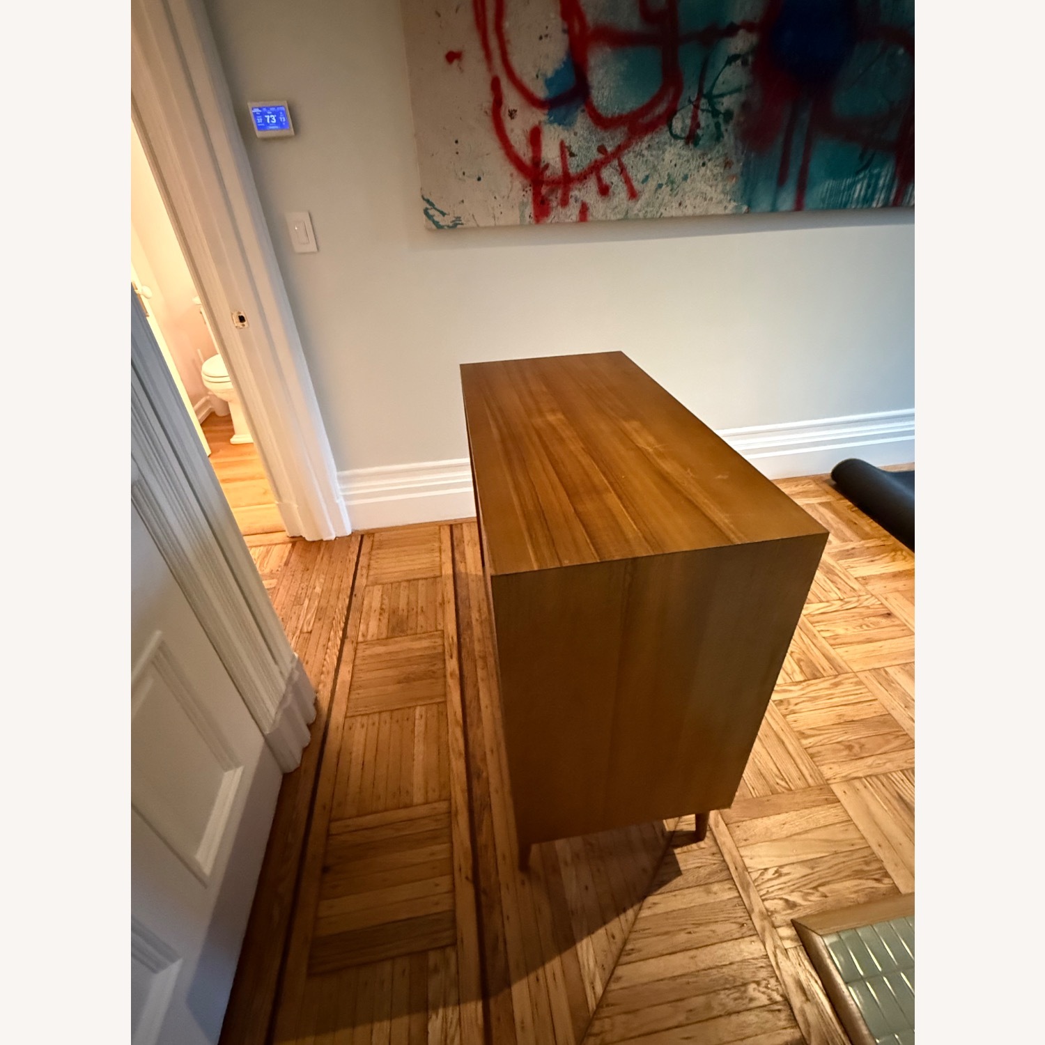 West Elm Midcentury Light Brown Wood Dresser - image-5