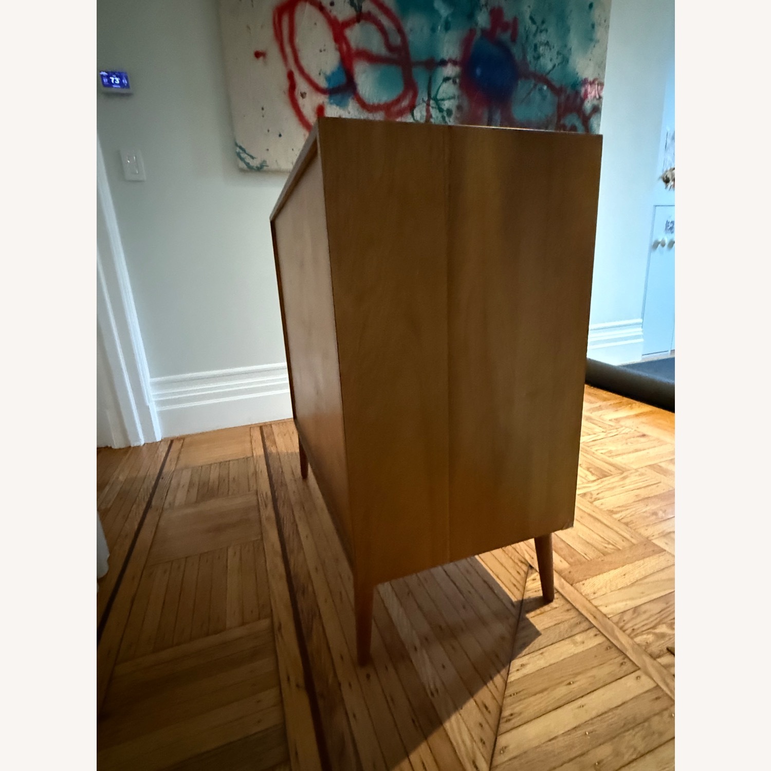 West Elm Midcentury Light Brown Wood Dresser - image-3
