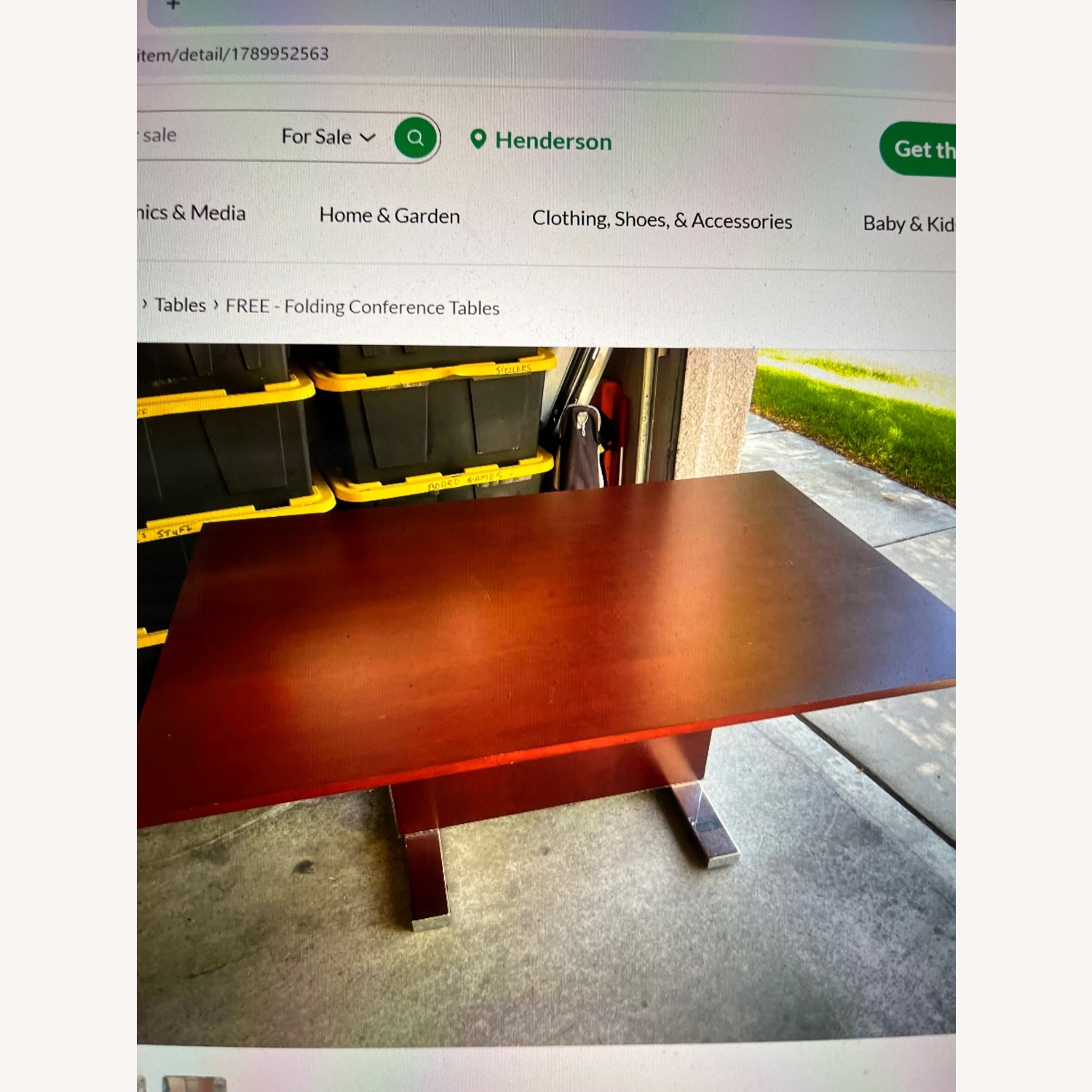 Matching Conference Tables on Wheels - image-2