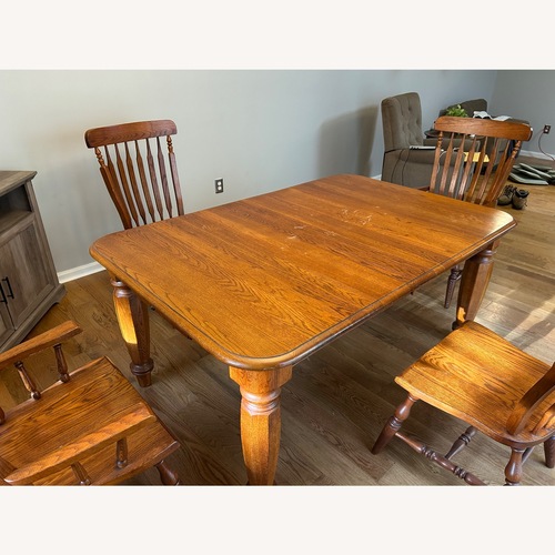 Used Cochrane Light Brown Wood Dining Sets for sale on AptDeco
