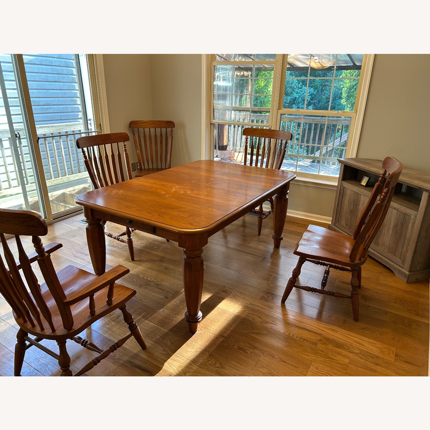 Cochrane Light Brown Wood Dining Sets - image-2