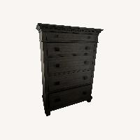 Light Gray Wood Dresser