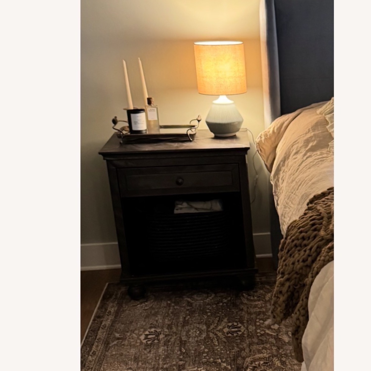 Restoration Hardware Bedside Open Tables - image-0