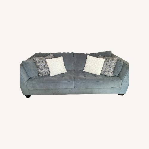Used Ashley Furniture Sciolo Cobalt Sleeper Sofa for sale on AptDeco