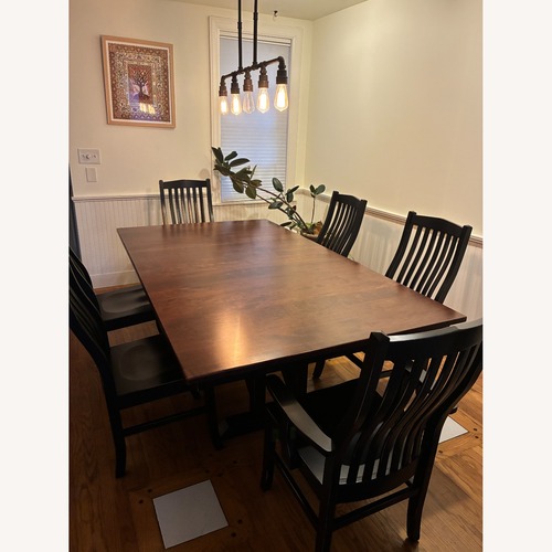 Used Dark Brown Wood Dining Sets for sale on AptDeco