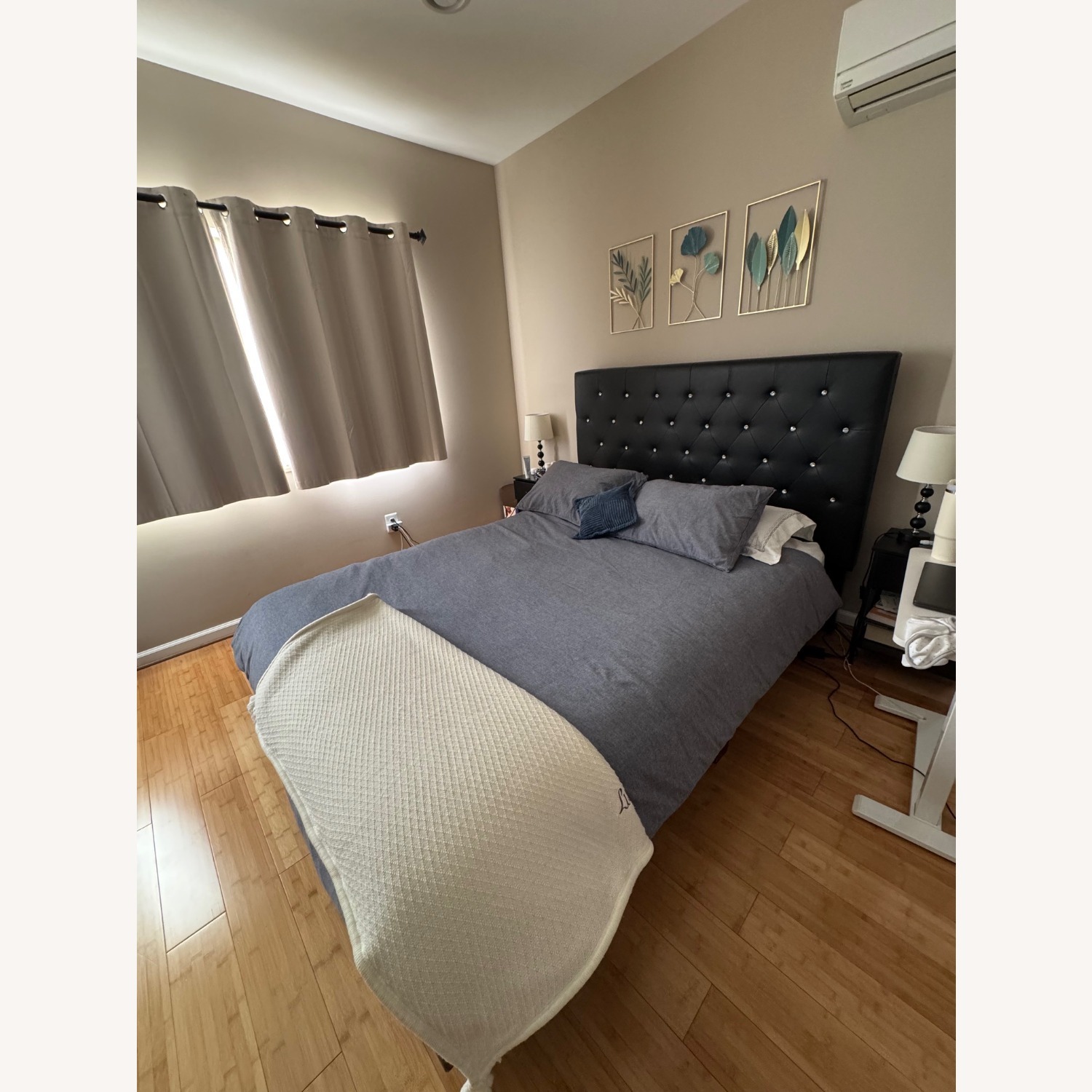 Black Queen Bed Frame - image-3