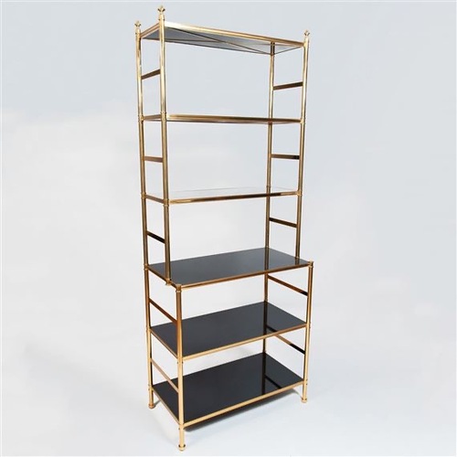 Used Vintage/Antique Black Lacquer Bookcase for sale on AptDeco