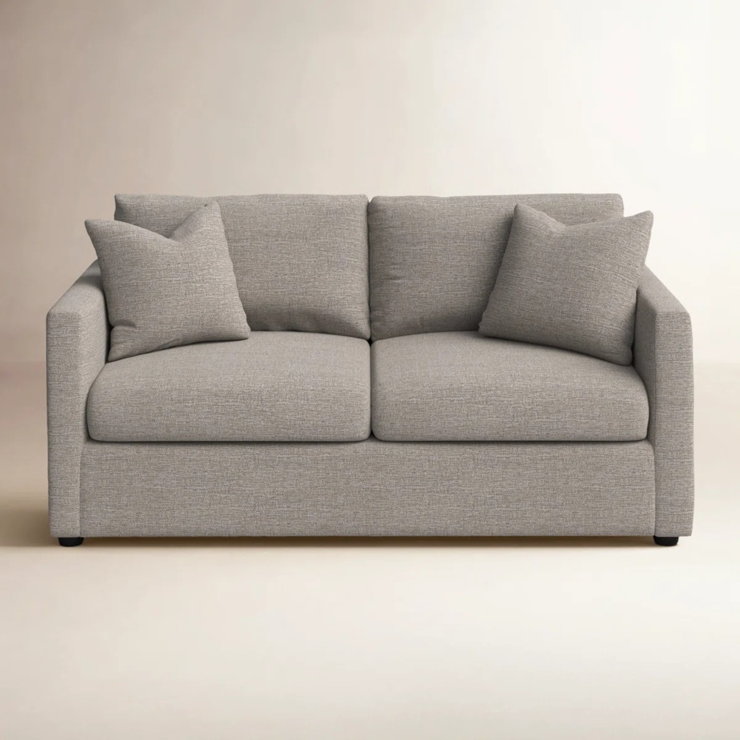 Joss & Main Dark Gray Fabric Sleeper Sofa - image-5