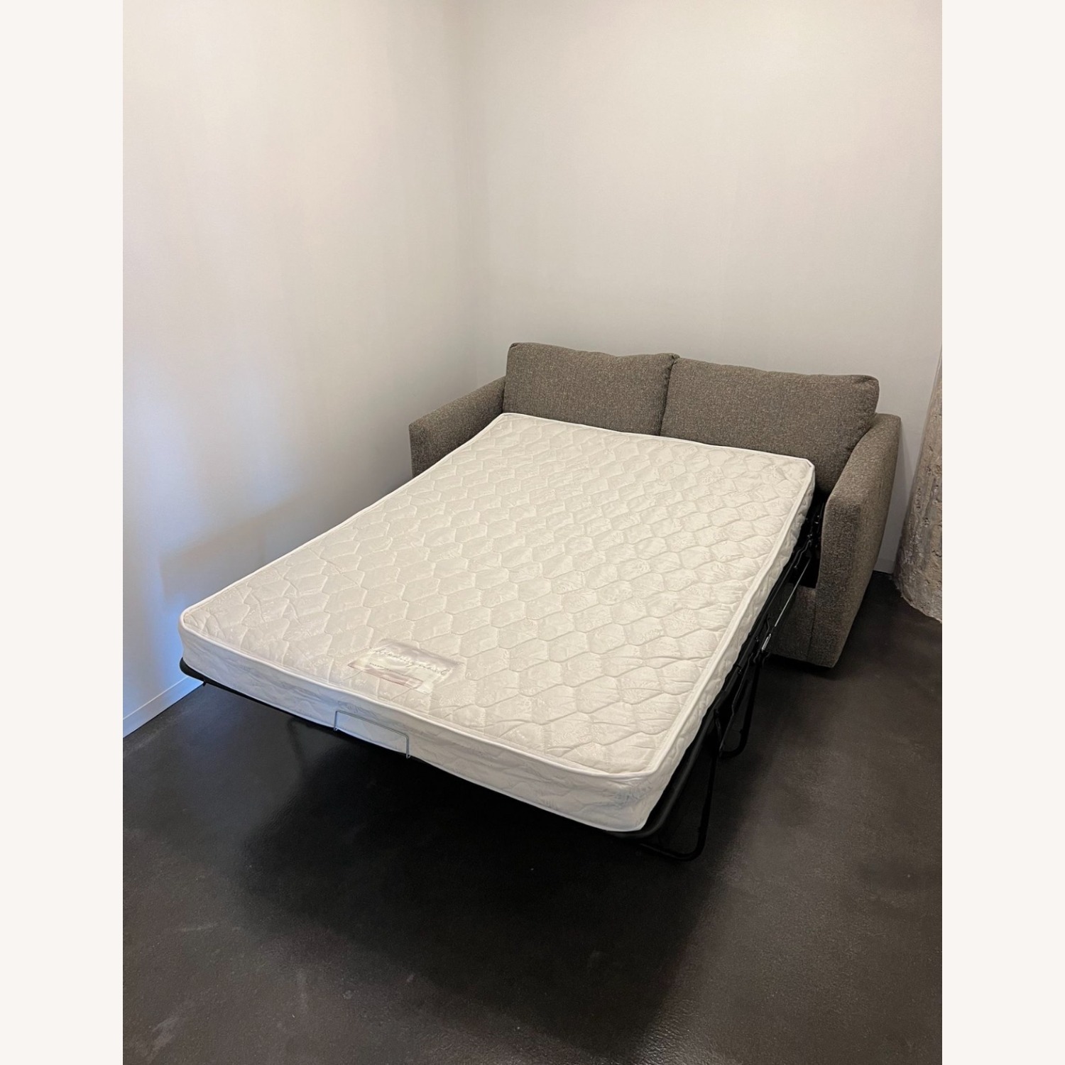 Joss & Main Dark Gray Fabric Sleeper Sofa - image-4