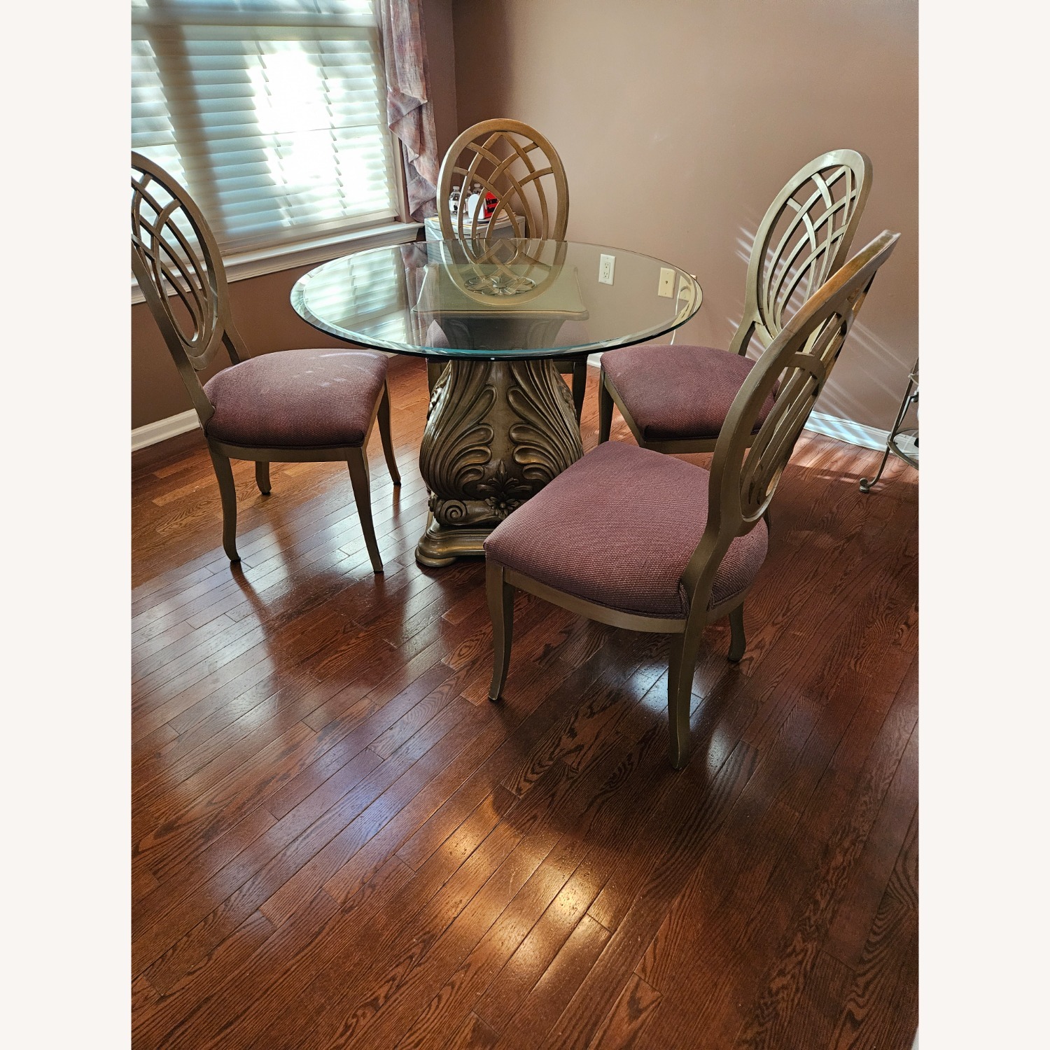 Taylor Made Custom Furniture Gold Dining Table - image-1