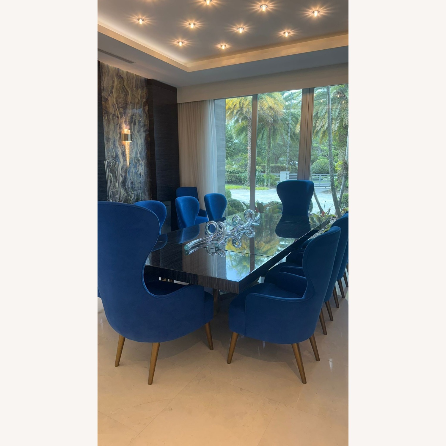 Blue Dining Chair - image-3