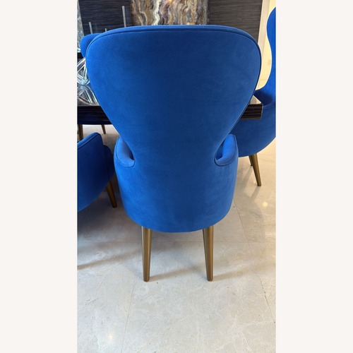 Used Blue Dining Chair for sale on AptDeco