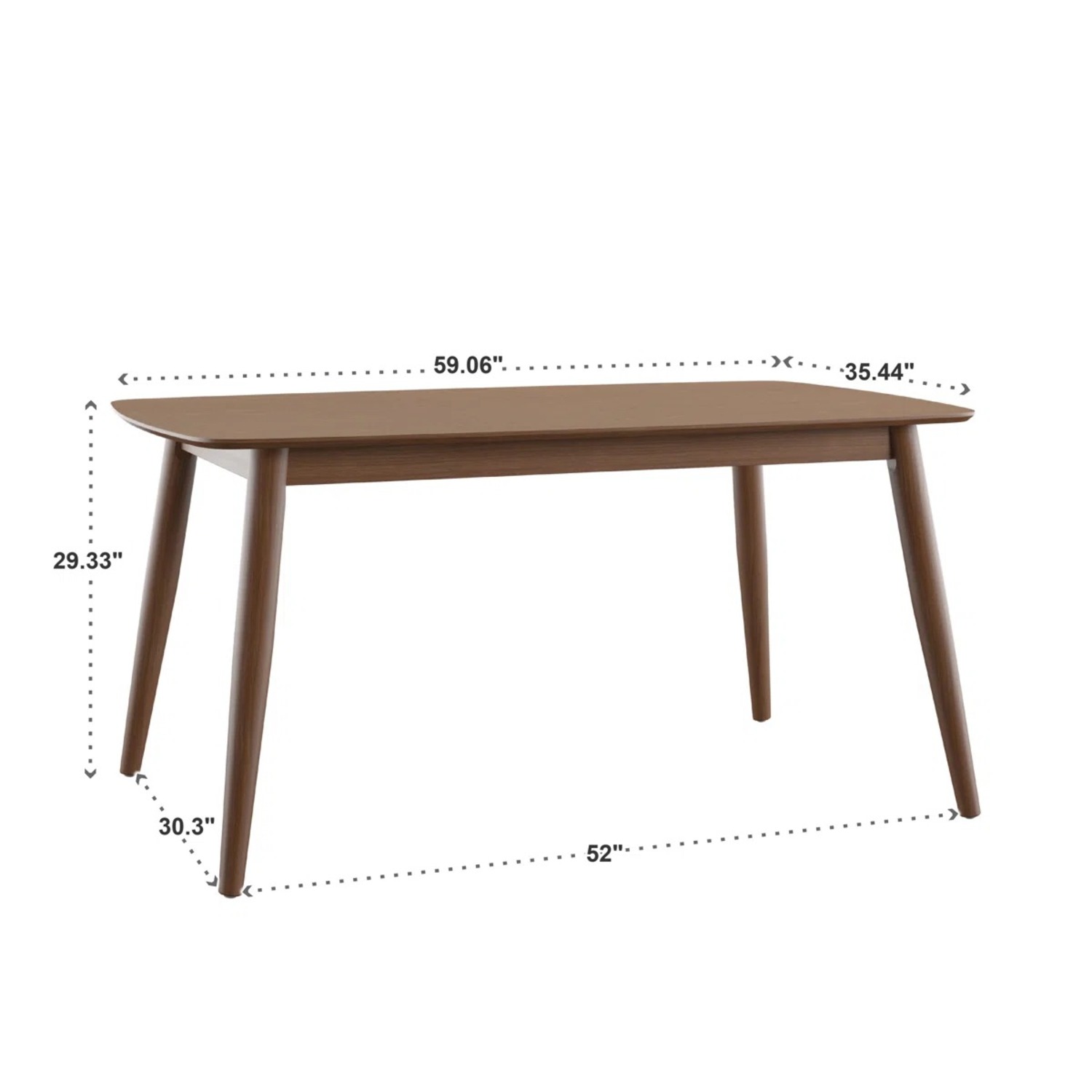 AllModern Gallman Dining Table Wood Dining Sets - image-1