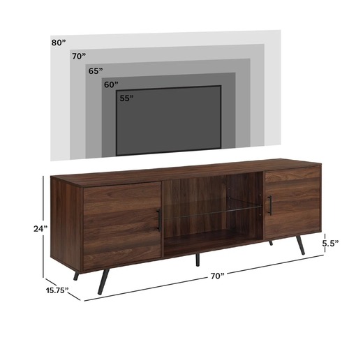 Used Wade Logan Wood Media Storage for sale on AptDeco