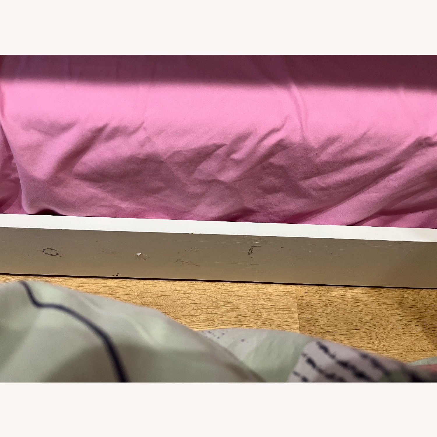 Crate & Barrel White Wood Bunk Bed - image-8