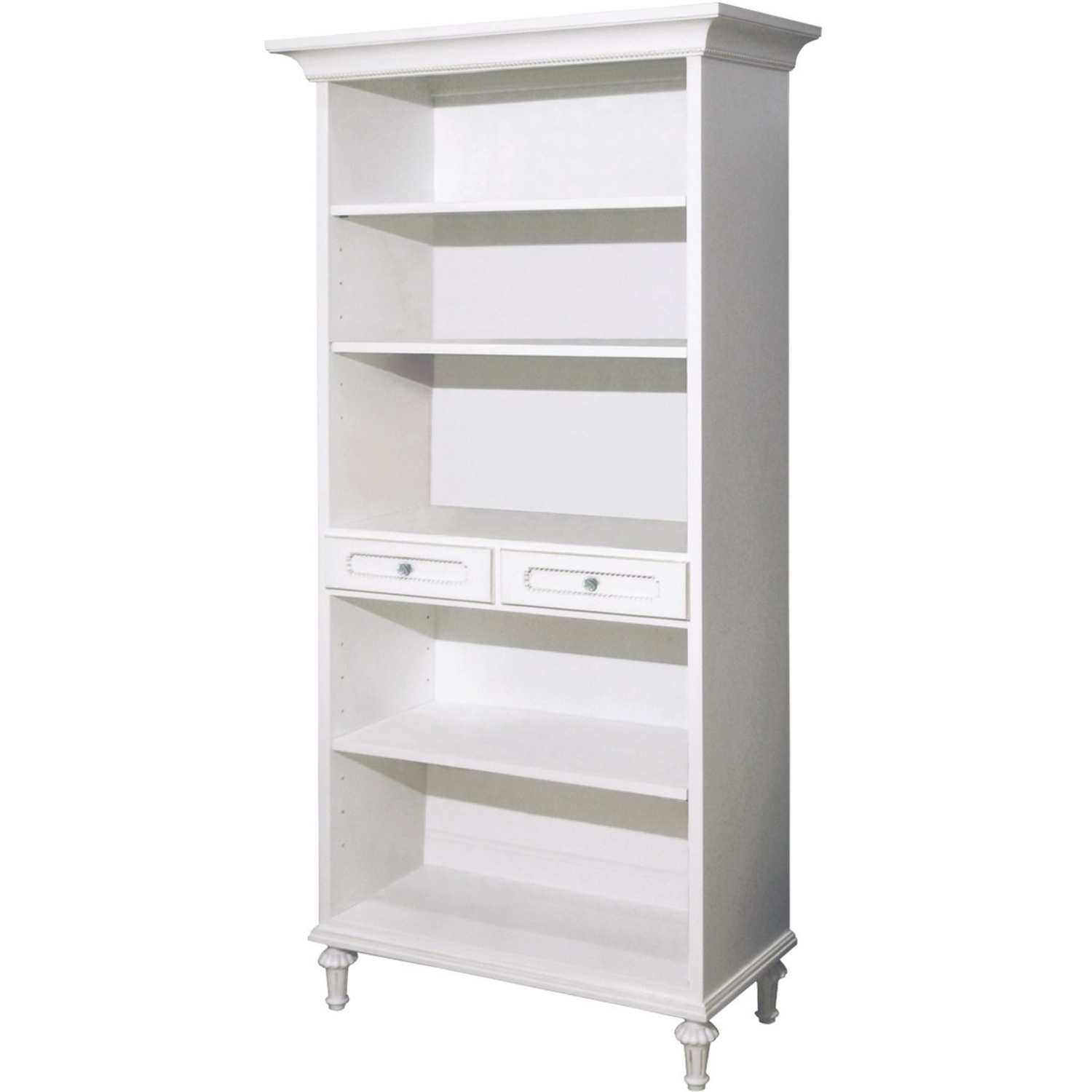 Princess White Wood Bookcase - image-8