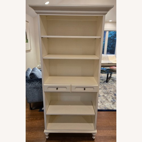 Used Princess White Wood Bookcase for sale on AptDeco