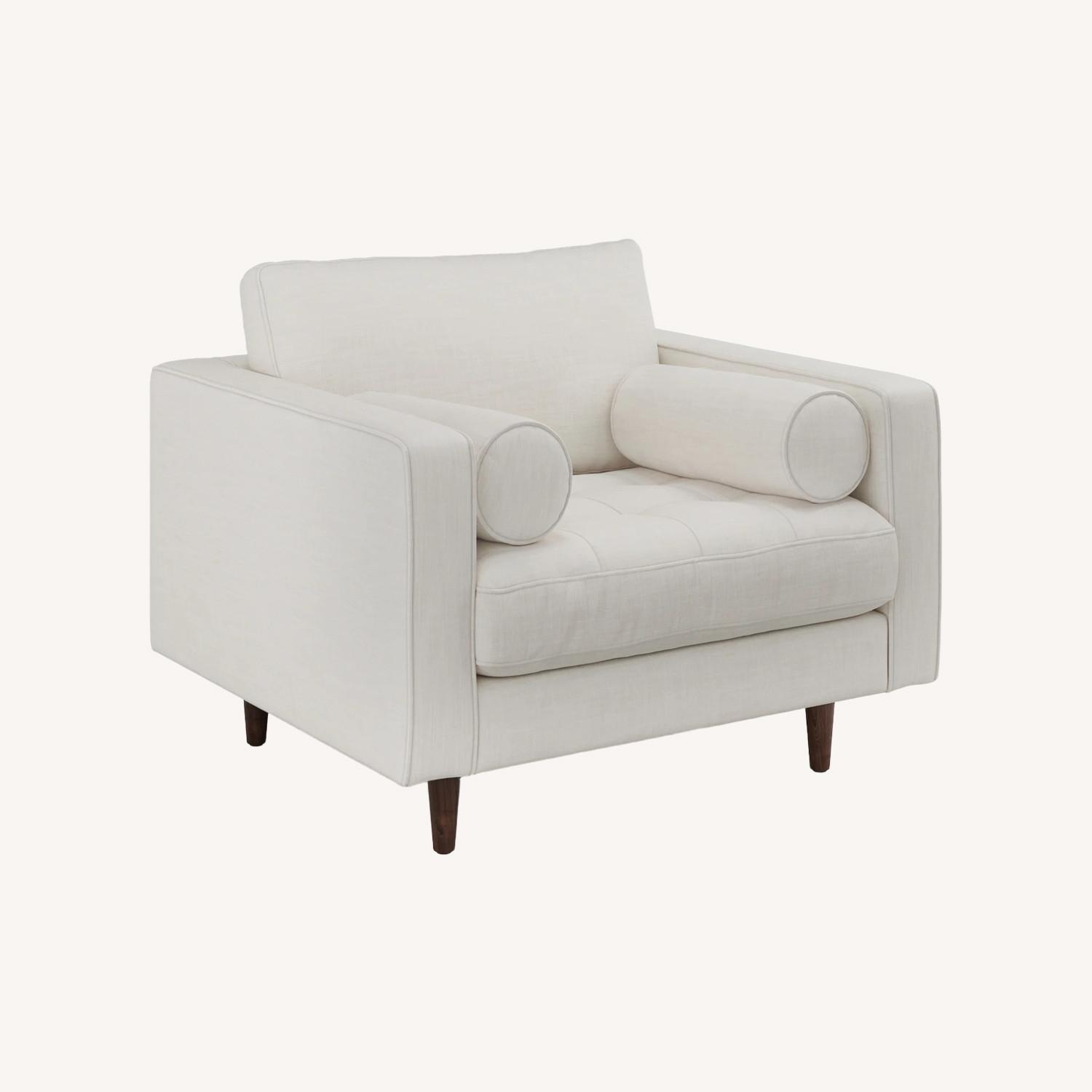 Article Sven Natural Fabric Loveseat - image-0