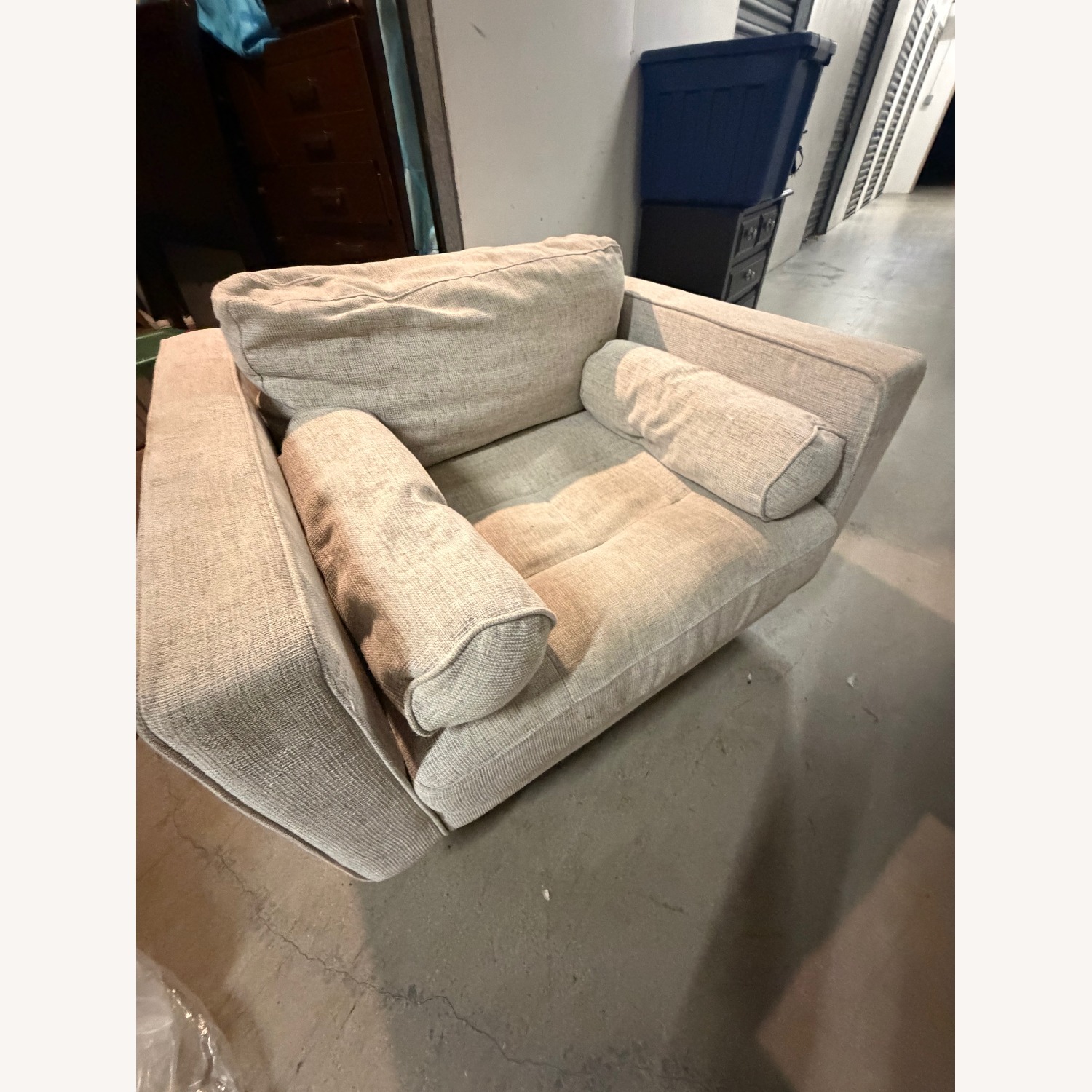 Article Sven Natural Fabric Loveseat - image-1