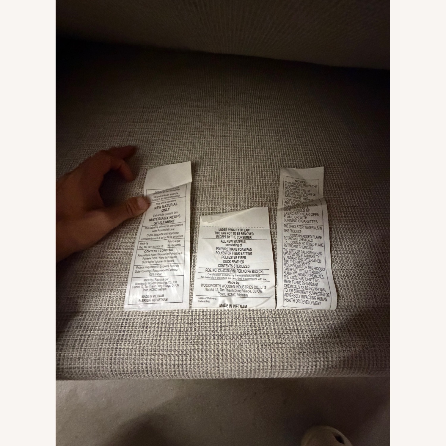 Article Sven Natural Fabric Loveseat - image-6