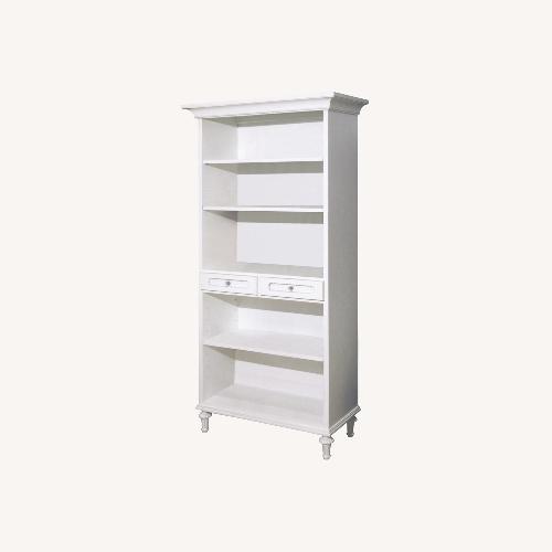 Used Princess White Wood Bookcase for sale on AptDeco