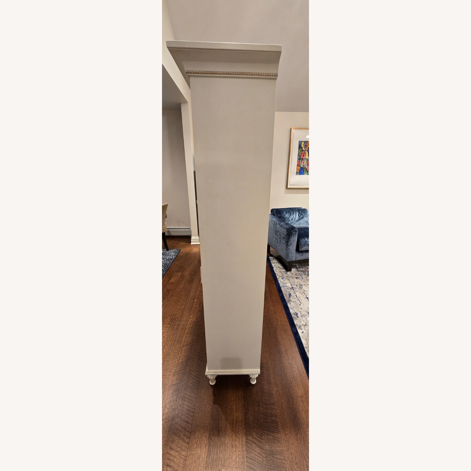 Princess White Wood Bookcase - image-3