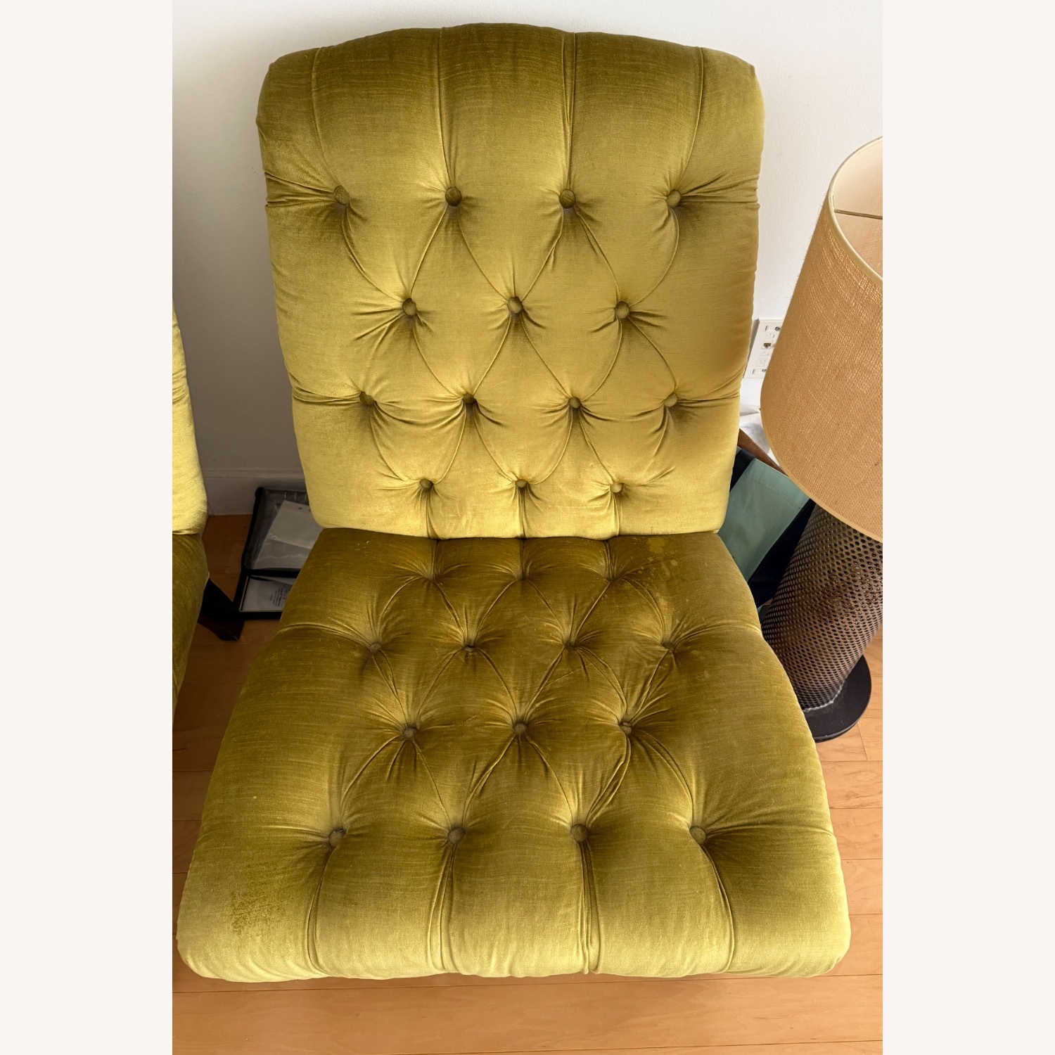 ABC Carpet and Home Velvet Chair Set - image-3