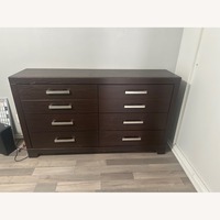 Ashley Furniture Dark Brown Wood Dresser