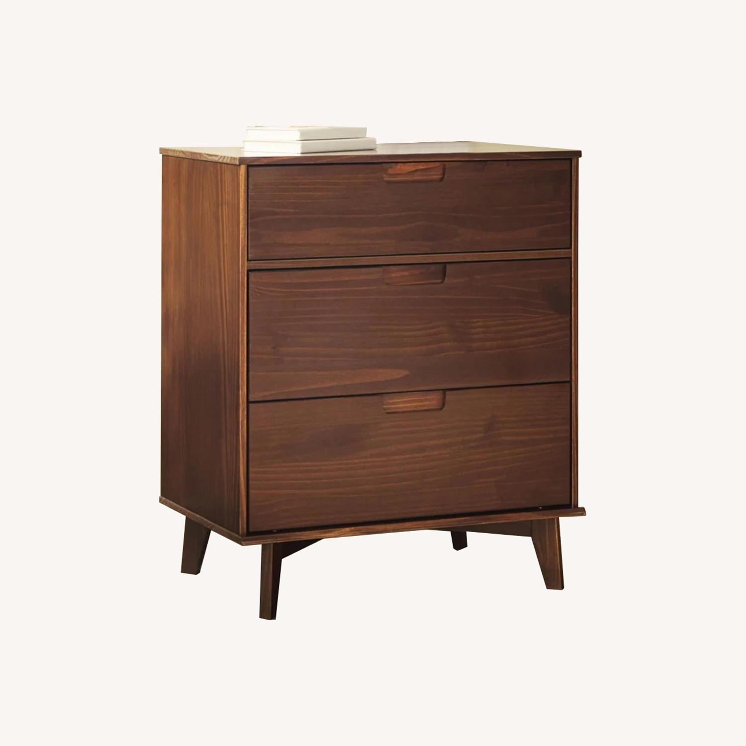 Wayfair Dark Brown Wood Dresser - image-0