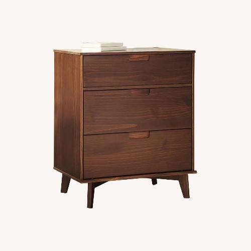 Used Wayfair Dark Brown Wood Dresser for sale on AptDeco