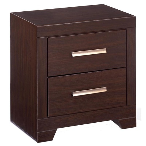 Used Ashley Furniture Dark Brown Wood Nightstands for sale on AptDeco