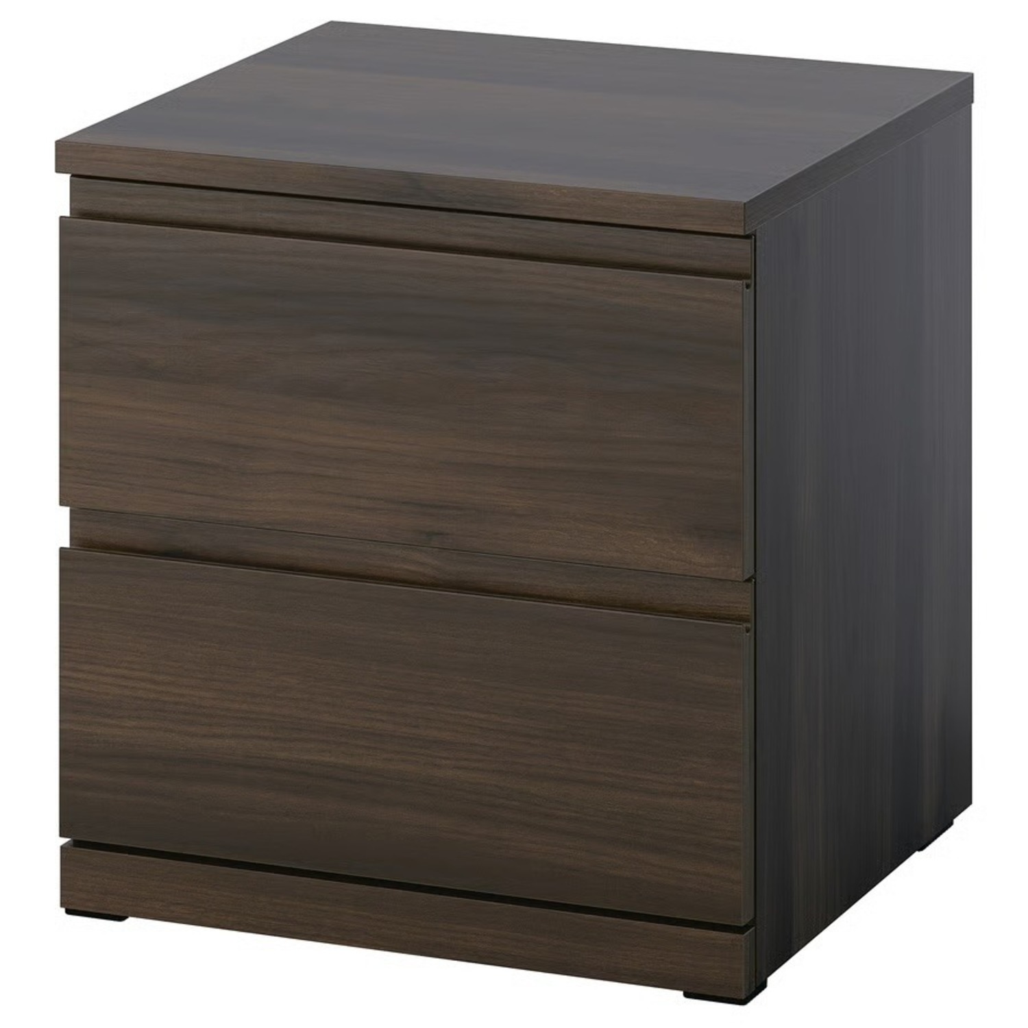 IKEA Malm Dark Brown Wood Queen Bed - image-5