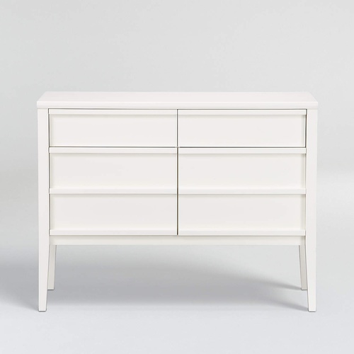 Used Crate & Barrel White Changing Table for sale on AptDeco