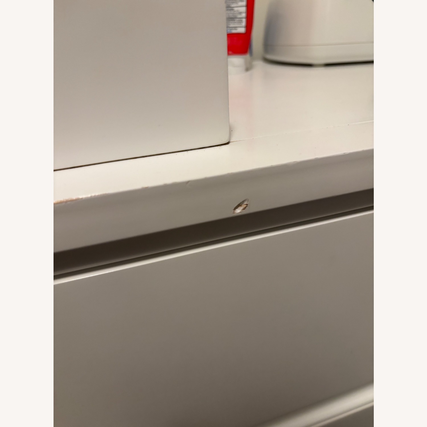 Crate & Barrel White Changing Table - image-4