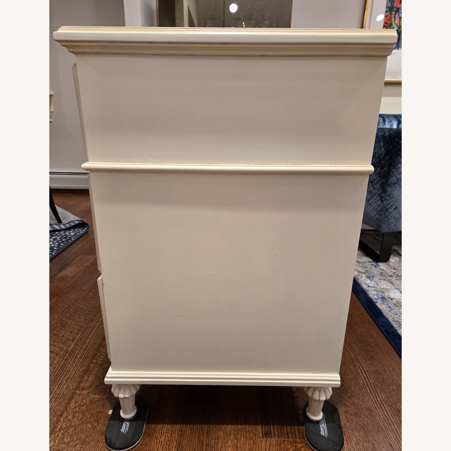 Princess White Wood Dresser - image-3